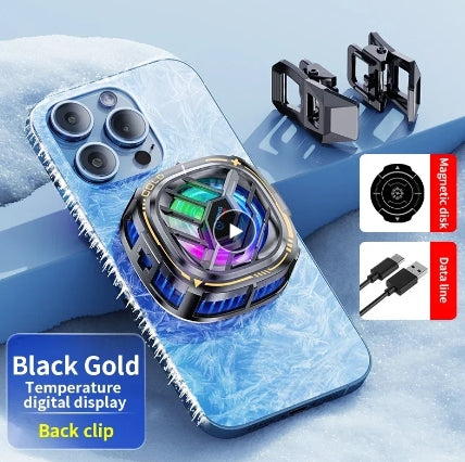 Adjustable Cool Heat Sink Gaming Cooler Magnetic Back Clip Semiconductor 2 in 1 Religion X76 iPhone IOS Android PUBG New