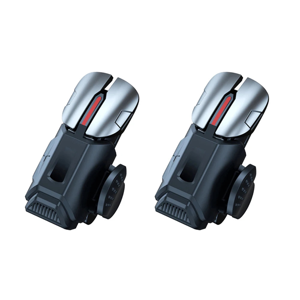 6 Finger Mobile Gaming Trigger for PUBG Phone 1-6 Pairs Game Controller Gamepad G21 Aim Shooting Alloy Buttons