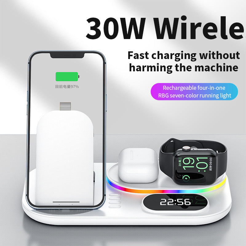 3-in-1 wireless charger magsafe for iPhone14 Multi-function magnetic wireless fast charger