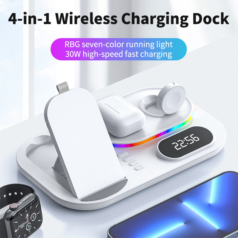 3-in-1 wireless charger magsafe for iPhone14 Multi-function magnetic wireless fast charger