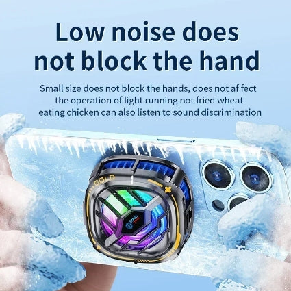 Adjustable Cool Heat Sink Gaming Cooler Magnetic Back Clip Semiconductor 2 in 1 Religion X76 iPhone IOS Android PUBG New