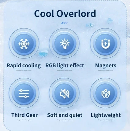 Adjustable Cool Heat Sink Gaming Cooler Magnetic Back Clip Semiconductor 2 in 1 Religion X76 iPhone IOS Android PUBG New