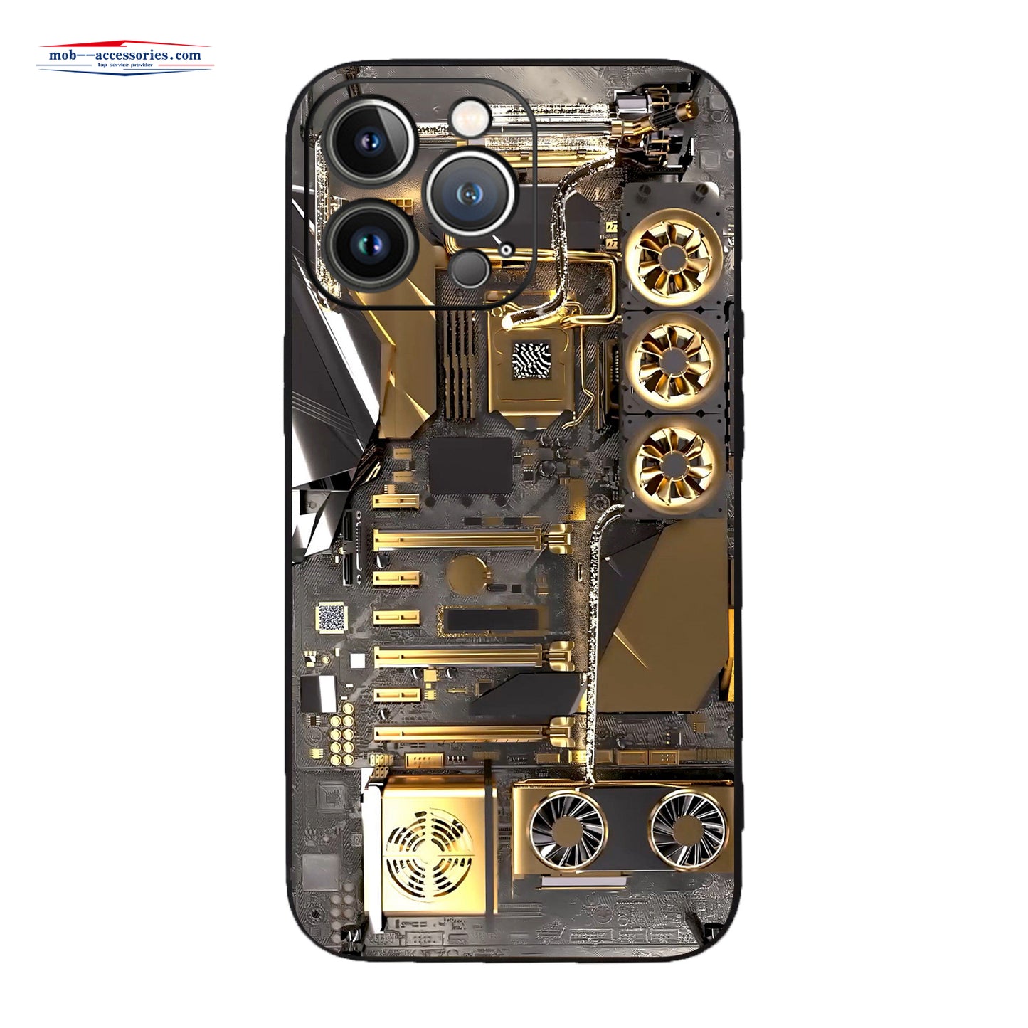 Creative circuit board texture TPU mobile phone case for iPhone 15/15 plus/15 pro/15 pro max